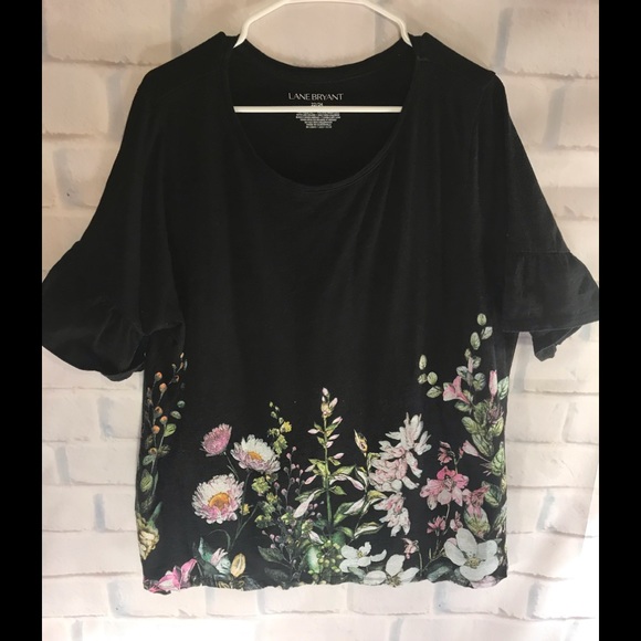 Lane Bryant Tops - Lane Bryant floral blouse A10-1